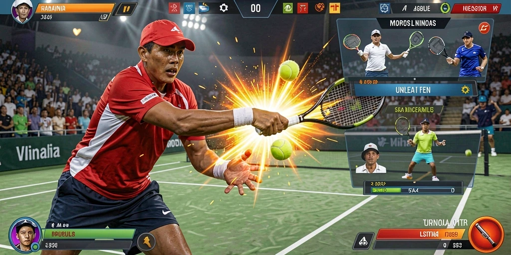 Momen seru di mode multiplayer dengan teman.