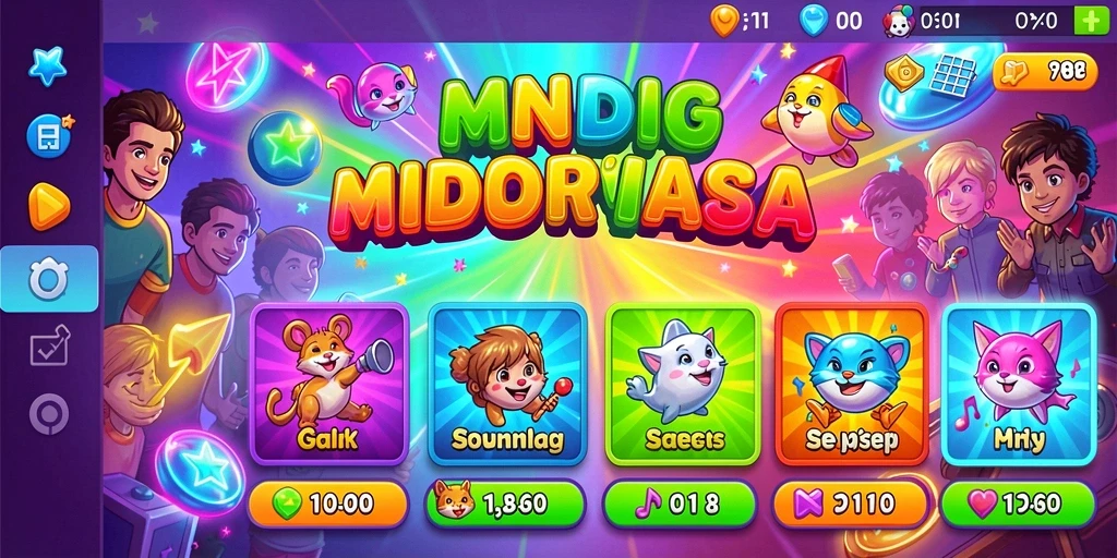 Reward menarik yang bisa didapatkan setelah menyelesaikan level.