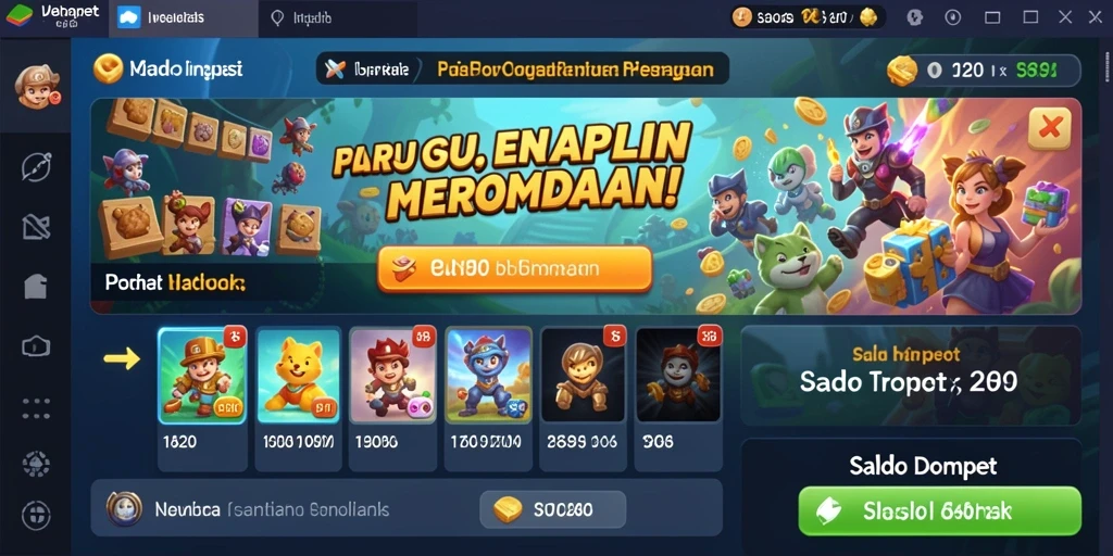 Fitur turnamen untuk meningkatkan pengalaman bermain.