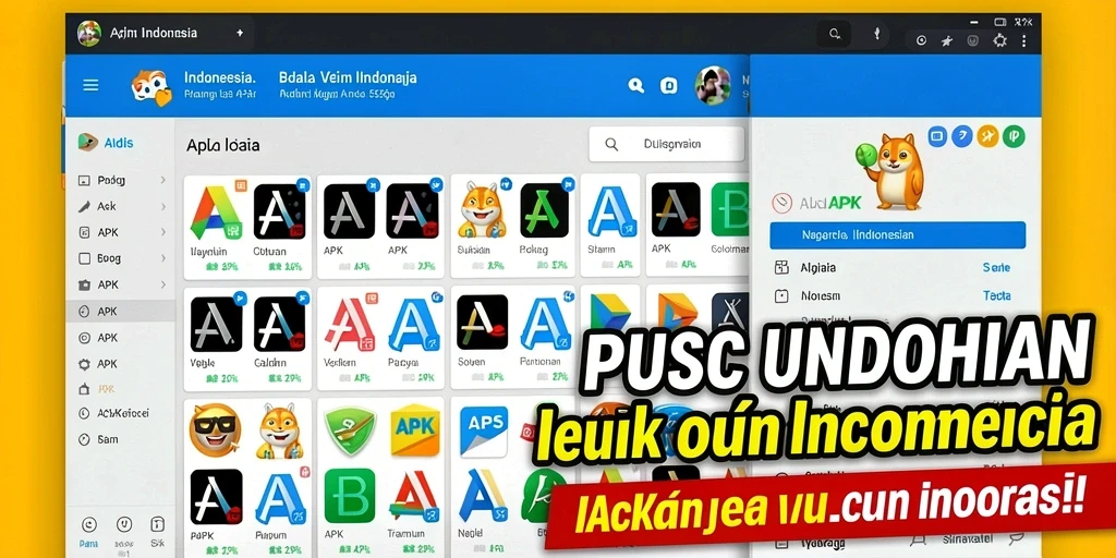 Tangkapan layar memperlihatkan fitur kompetisi online yang mendebarkan.